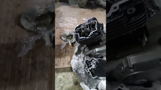 Распаковка посылки. Двигатель на ремонт. смотреть онлайн