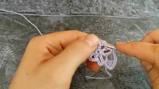Не сложный квадратный мотив крючком смотреть онлайн