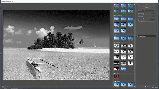 The Filter Gallery Adobe Photoshop CC Tutorial (Part-130) смотреть онлайн