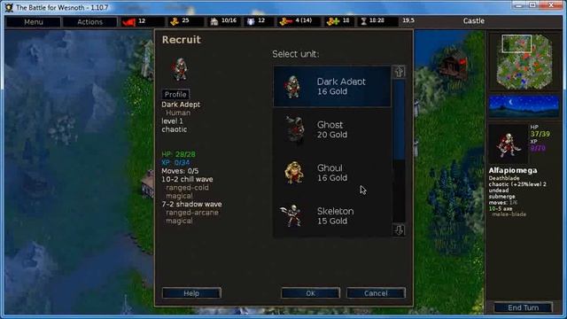 Let's play Battle for Wesnoth Singleplayer 1 on 1 - part 03 смотреть онлайн