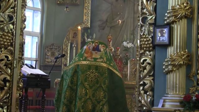 Херувимская. День Святой Троицы. Пятидесятница. смотреть онлайн