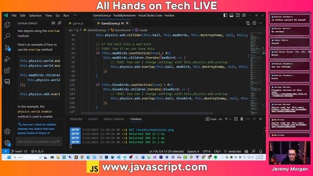 Let's build a game in JavaScript! смотреть онлайн