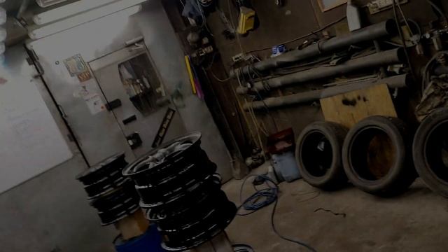 Восстанавливаем колёсные диски для Зафиры. смотреть онлайн