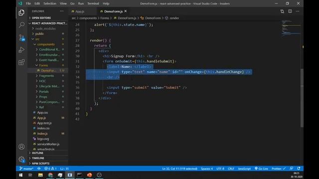 Form Handling in React JS | React Basics смотреть онлайн