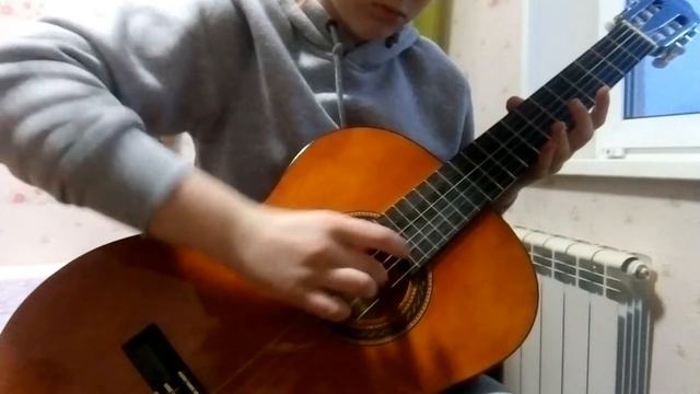 Imagen Dragons - "Believer" кавер на гитаре смотреть онлайн