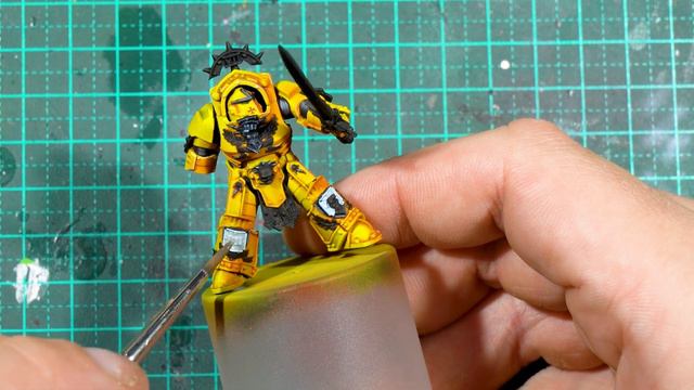 How to Paint an Imperial Fist Terminator Praetor! смотреть онлайн