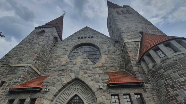 Finland Tampere Cathedral/ Финляндия Кафедральный собор Тампере смотреть онлайн
