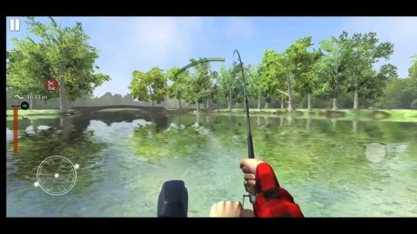 Прохождение игри Ultimate Fishing Simulator   поймал карпа на 20 кг#