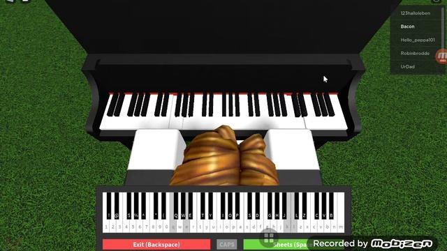 rush e on piano | roblox смотреть онлайн