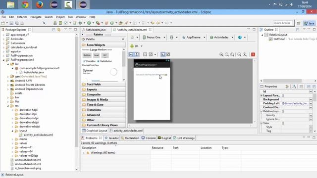 Primera aplicacion en Android смотреть онлайн