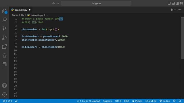 Phone number breakdown in Python / How to Tutorial смотреть онлайн