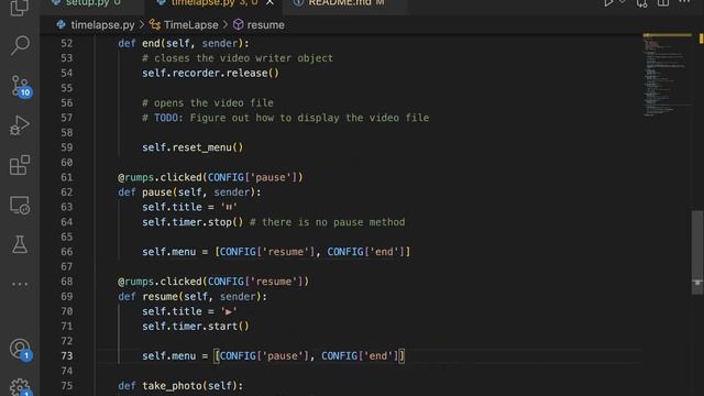 Making a screen time lapse menu bar app using rumps and opencv смотреть онлайн