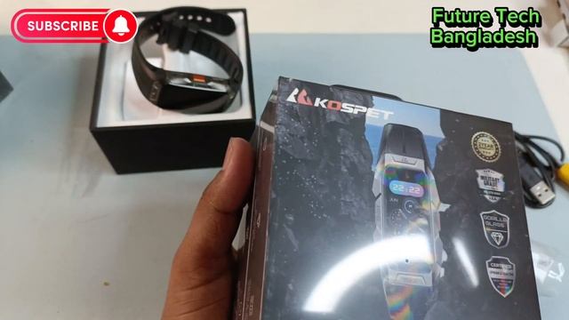 Kospet TANK X1 Smartwatch | Smart Band Unboxing Video 2023 || Future Tech Bangladesh || Tech Den || смотреть онлайн