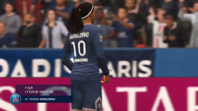 ДЕБЮТ В ПСЖ FIFA 22 карьера за игрока (Роналдиньо творит чудеса) смотреть онлайн