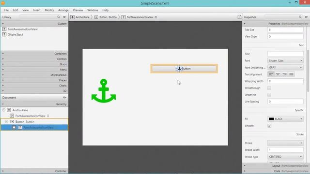 How to use FontawesomeFX Icons in JavaFX Applications using Scene Builder смотреть онлайн
