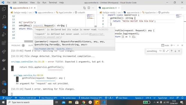 Tutorial NestJS Bahasa Indonesia #5 - Praktek seputar Controller part 1 смотреть онлайн