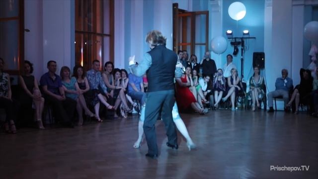 Алексей Барболин и Екатерина Коптелова, Nevskaya Milonga 24.05.2016 La Bruja, Alberto Echagüe смотреть онлайн