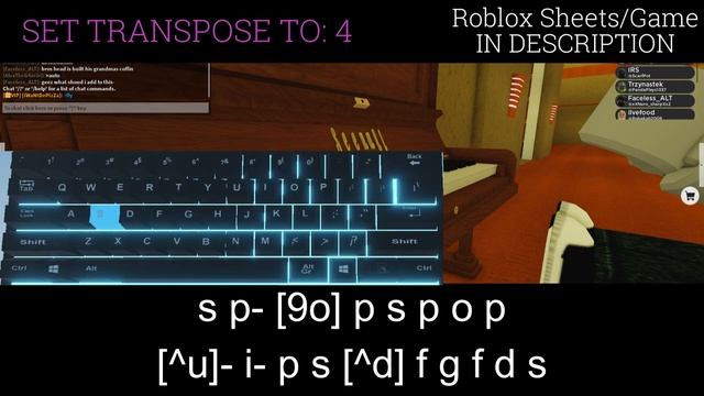 Shinunoga E-Wa (EASY Roblox/Virtual Piano Tutorial) | SHEETS IN DESCRIPTION! смотреть онлайн