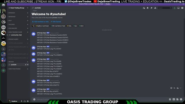How to Setup OTG Trading Bot Real Time Alerts to your Discord and Push Notifications to your Phone! смотреть онлайн