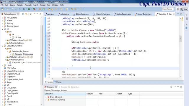 How to Create a Calculator with Round Buttons in Java Eclipse смотреть онлайн
