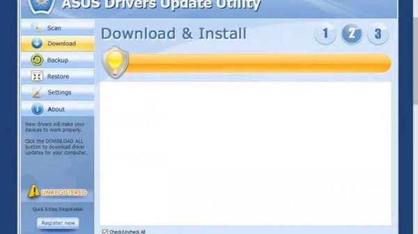 ASUS Drivers Update Utility can update your asus device drivers for Win 7/8.1/10 automatically.