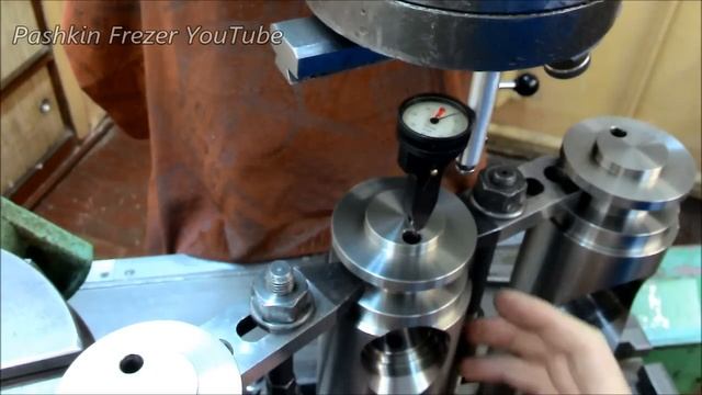 Координатное сверление фланца на фрезерном станке смотреть онлайн