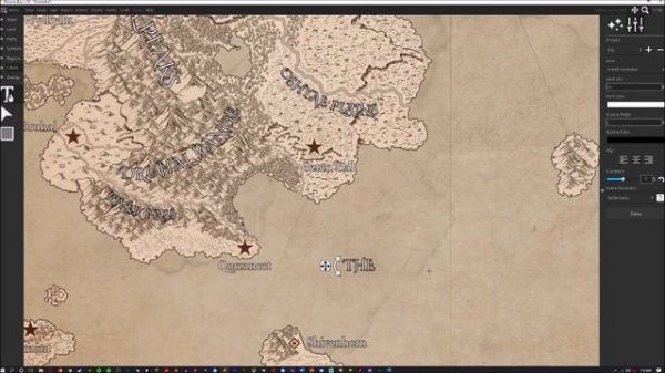 Remaking My DnD Map In  Wonderdraft! | Kiinsuun #4