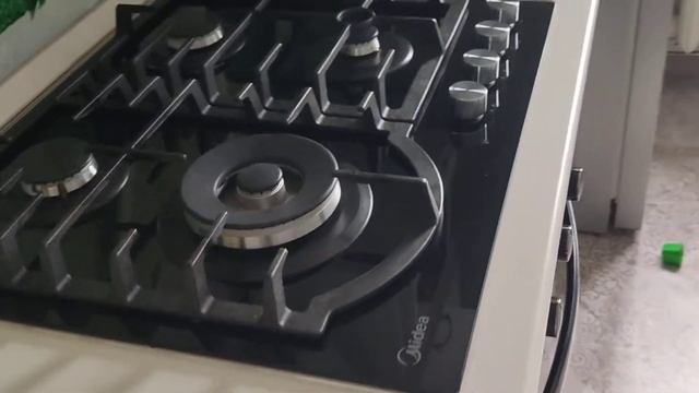 Газовая варочная панель Midea. Плюсы и минусы. смотреть онлайн