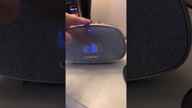 LOBKIN Clock Radio for Bedroom Retro Wooden Grain Radios Alarm Clocks Review, Setting up the alar смотреть онлайн