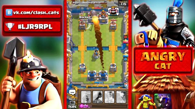 ТЫ НЕ ПРОЙДЕШЬ!!! / Великий строитель в боях 2 на 2! / Clash Royale смотреть онлайн