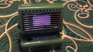 Инфракрасный газовый обогреватель в палатку на зимнюю рыбалку