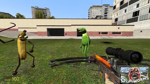 BEST OF GMOD MONSTERS! (Garry's Mod) Sandbox Funny Moments Montage смотреть онлайн