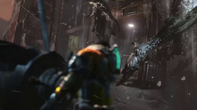 Прохождение Dead Space 3 - Часть 23 — Босс: Снежная тварь | Скалы Волантис смотреть онлайн