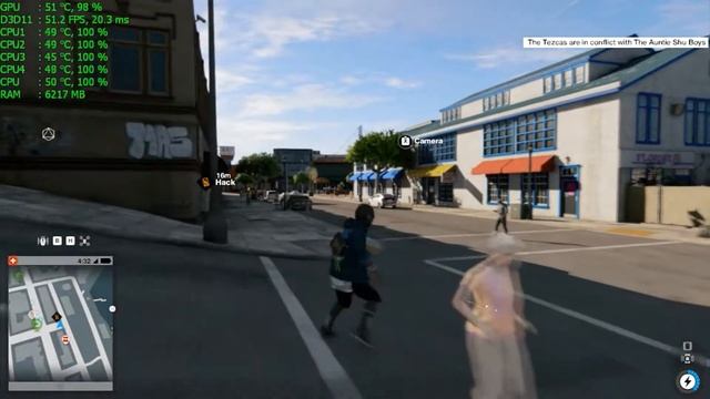 GTX 1050 Ti + i5-6400 + Ram 16GB ddr4 Watch Dogs 2 Gameplay Ultra 1080p смотреть онлайн