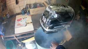 HIDEA 9.8 первый запуск мотора