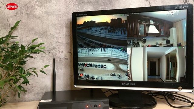 SZTPWIN  Беспроводная система видеонаблюдения 3MP