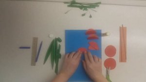 Аппликация «Открытка ко Дню Победы»