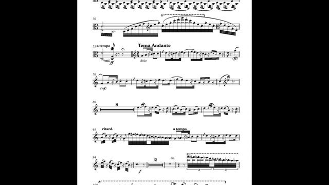 Accardo - Paganini Sonata per la Grand Viola (Sheet Music) смотреть онлайн
