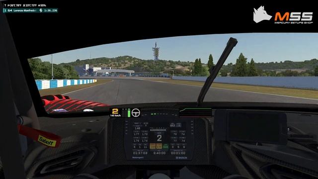 [MSS] Ferrari 296 GT3 on Jerez – iRacing 23S4 смотреть онлайн