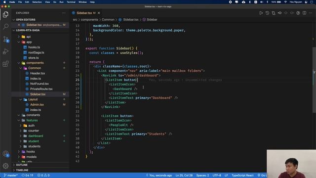 Redux Saga: 22 - Active menu với react router dom NavLink смотреть онлайн