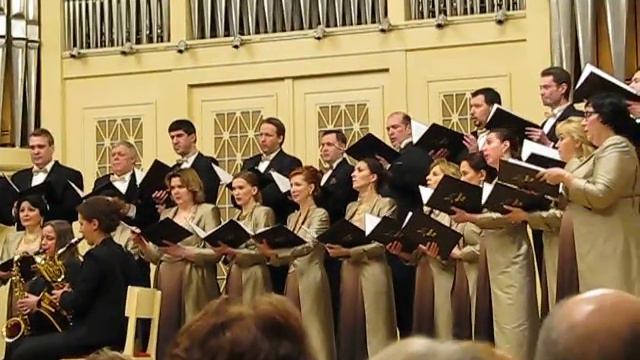 Канчели “Amao Omi” для смешанного хора и квартета саксофонов 1