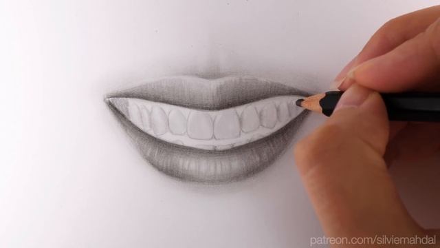 How To Draw Teeth For BEGINNERS - EASY Tutorial