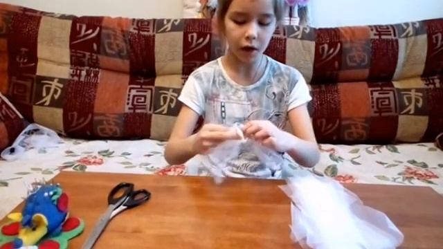 Как сделать подъюбник из фатина для куклы Paola Reina без швейной машинки. смотреть онлайн