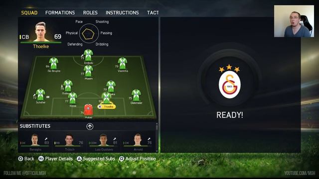 FIFA 15: WOLFSBURG CAREER MODE #33 - GALATASARAY LEG 2! смотреть онлайн