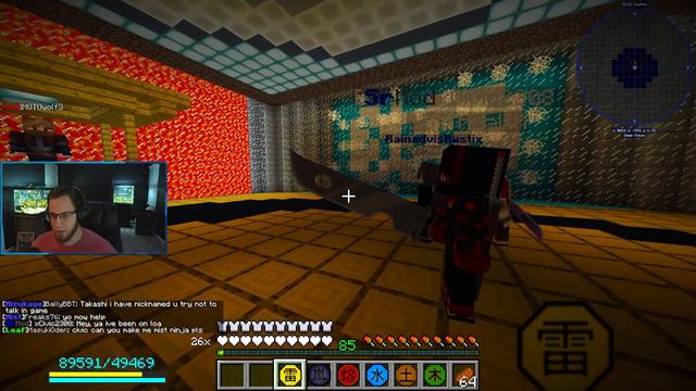 First Sage Appears? Moto Meeting in Naruto Minecraft смотреть онлайн