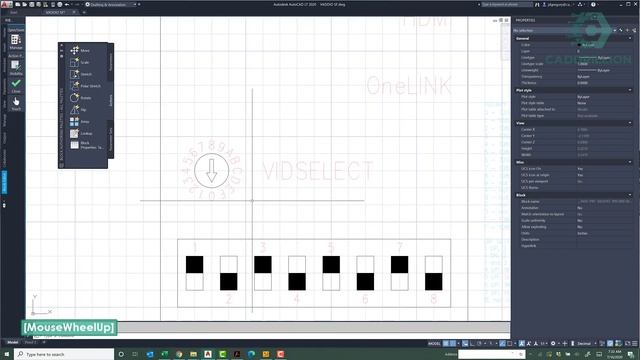 Caddrillion Acaddemy Ep101 - Tutorial on AutoCAD LT - Block Properties Tables and Lookup Parameters смотреть онлайн