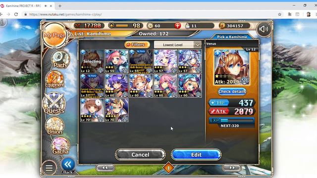 Kamihime PROJECT R - Tower of Malice (Phlox) Floors 3 & 4 смотреть онлайн