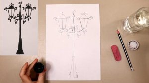 Фонари на улицах и в парках | Урок ИЗО?