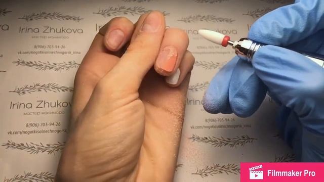 Пошаговое снятие гель лака аппаратом?Керамическая фреза?Кукурузка?Снятие страз? смотреть онлайн
