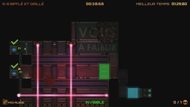Stealth Inc. 2 : A Game of Clones - Level 5-5 - S-Rank Guide смотреть онлайн